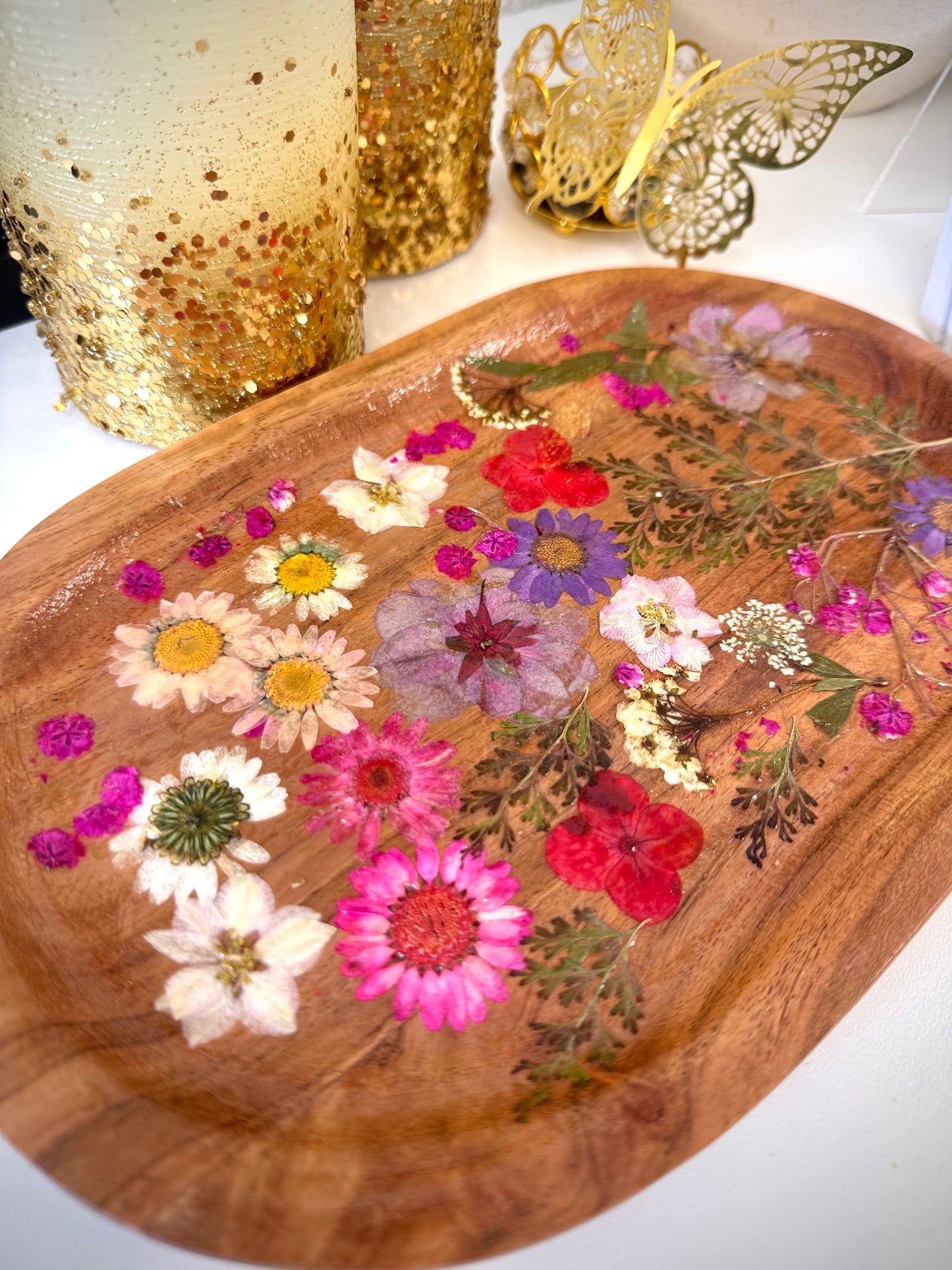 Pressed Flower Tray Workshop | Sept 27 | Chai Aum Cafe Pleasanton