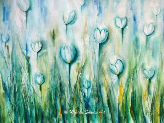 Tranquil | 16x20” | Original Watercolor on Paper