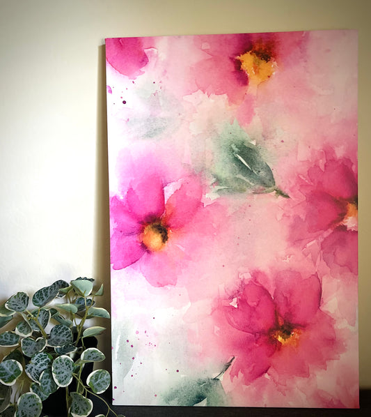 'Feel The Joy' | Stretched Canvas Print | 24"x16"