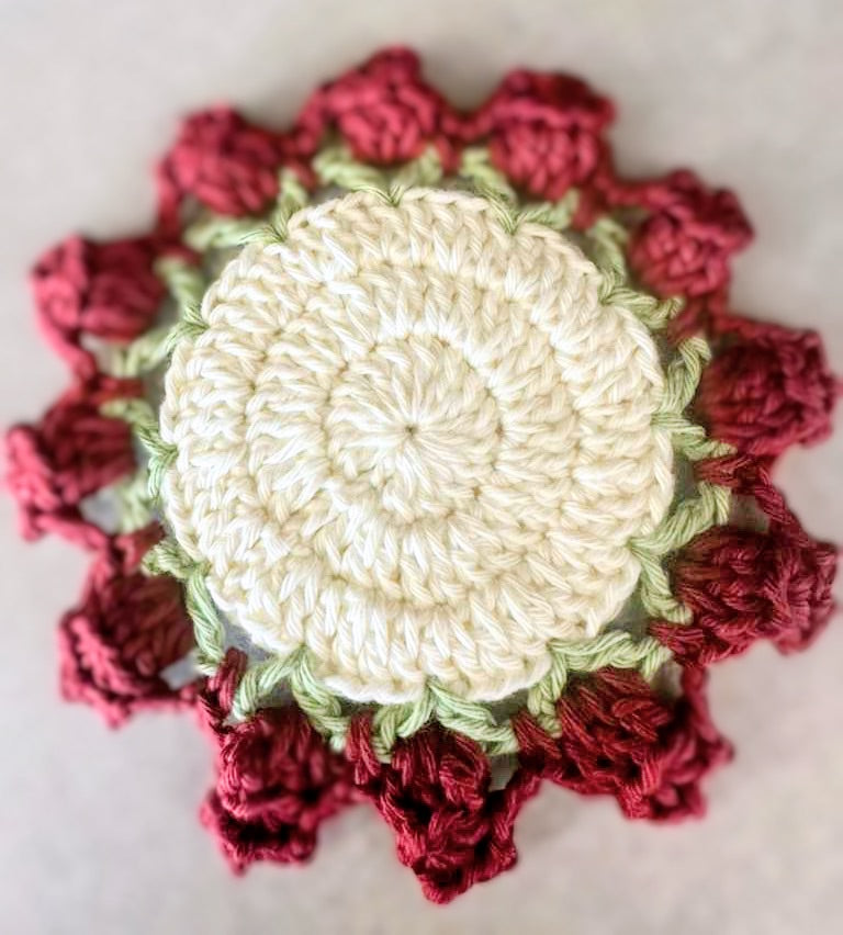 Crochet Flower Coasters | Jul 25