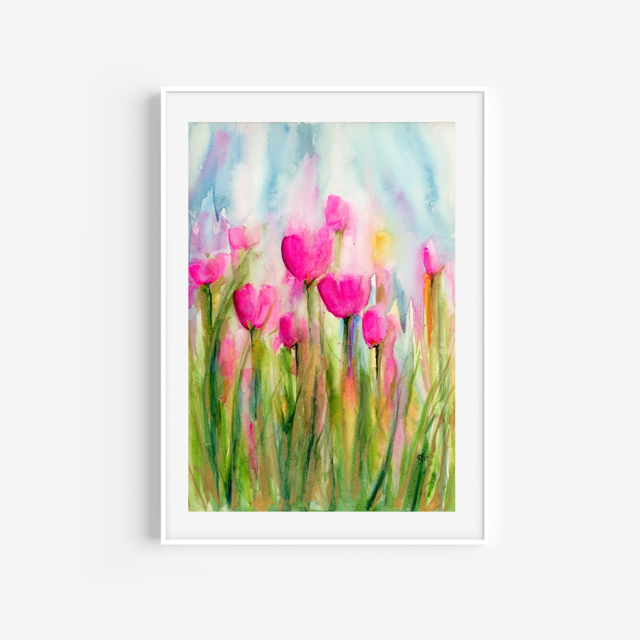 Calling the Spring | Giclee Fine art Floral Print – Art For Me