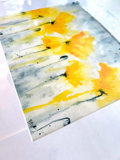 The Superbloom | Abstract Floral  Giclee Print