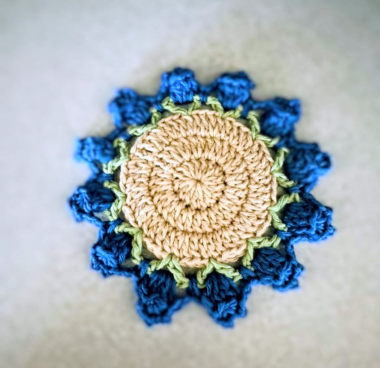 Crochet Flower Coasters | Jul 25