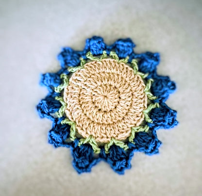 Crochet Flower Coasters | Jul 25
