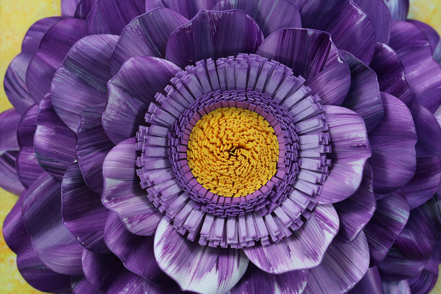 3D Paper Flower Art on Canvas | May 31