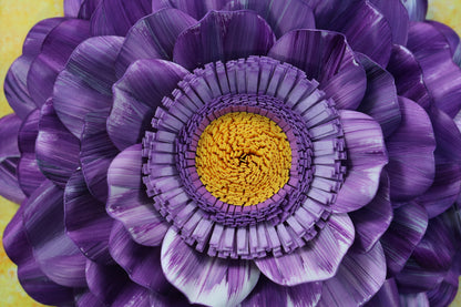 3D Paper Flower Art on Canvas | May 31