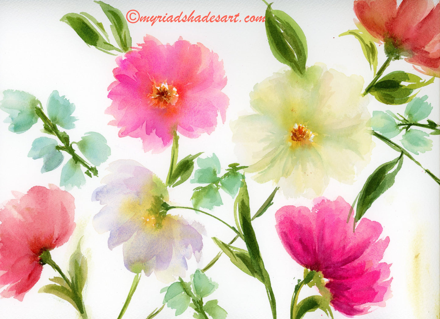 Intro to Watercolor Loose Florals | 6-Week Course