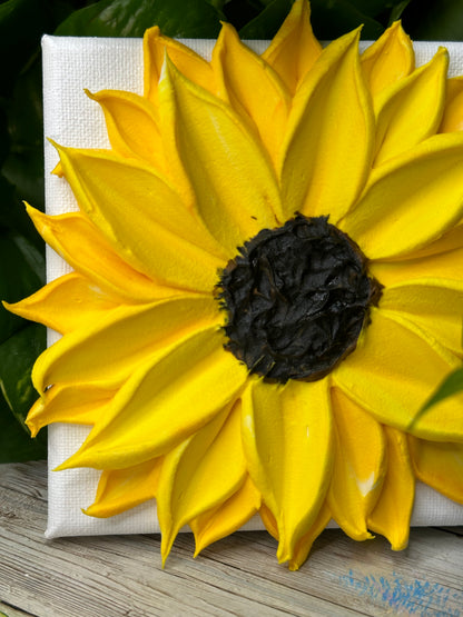 Sunflower Textured Art Workshop | Jul 18