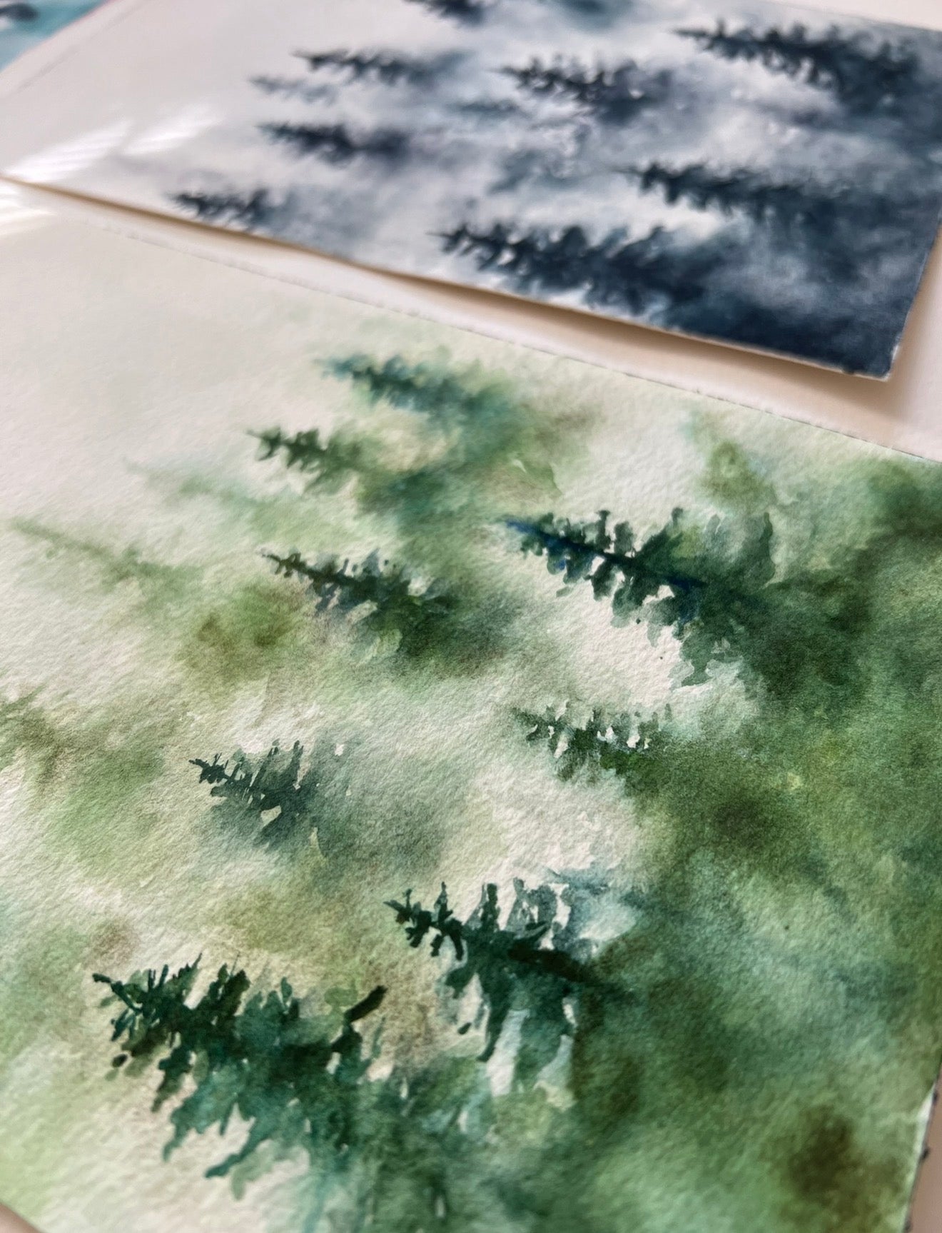 Misty Forests in Watercolor | 2 week class