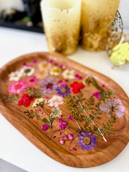 Pressed Flower Tray Workshop | Sept 27 | Chai Aum Cafe Pleasanton
