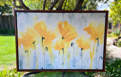 'Find Joy Everyday' | Stretched Canvas Print with Frame