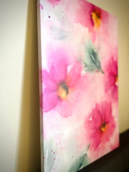'Feel The Joy' | Stretched Canvas Print | 24"x16"