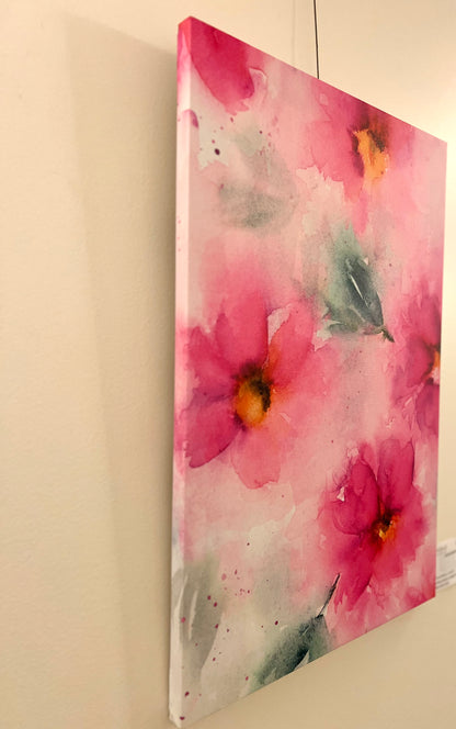 'Feel The Joy' | Stretched Canvas Print | 24"x16"