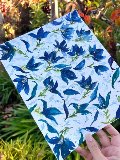 Vibrant Watercolor Florals | 2 week class