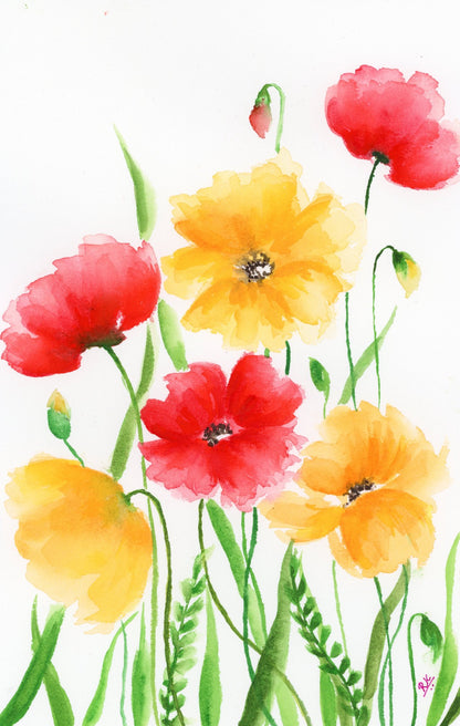 Intro to Watercolor Loose Florals | 6-Week Course