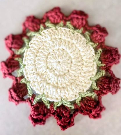 Crochet Flower Coasters | Jul 25