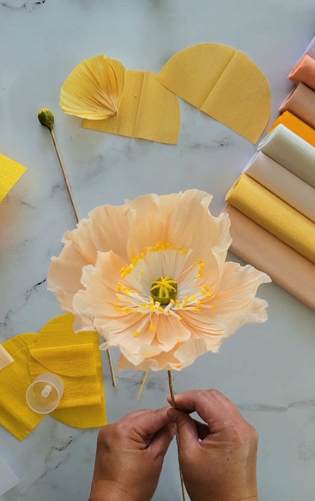 Icelandic Poppy Paper Flower Workshop | Oct 3