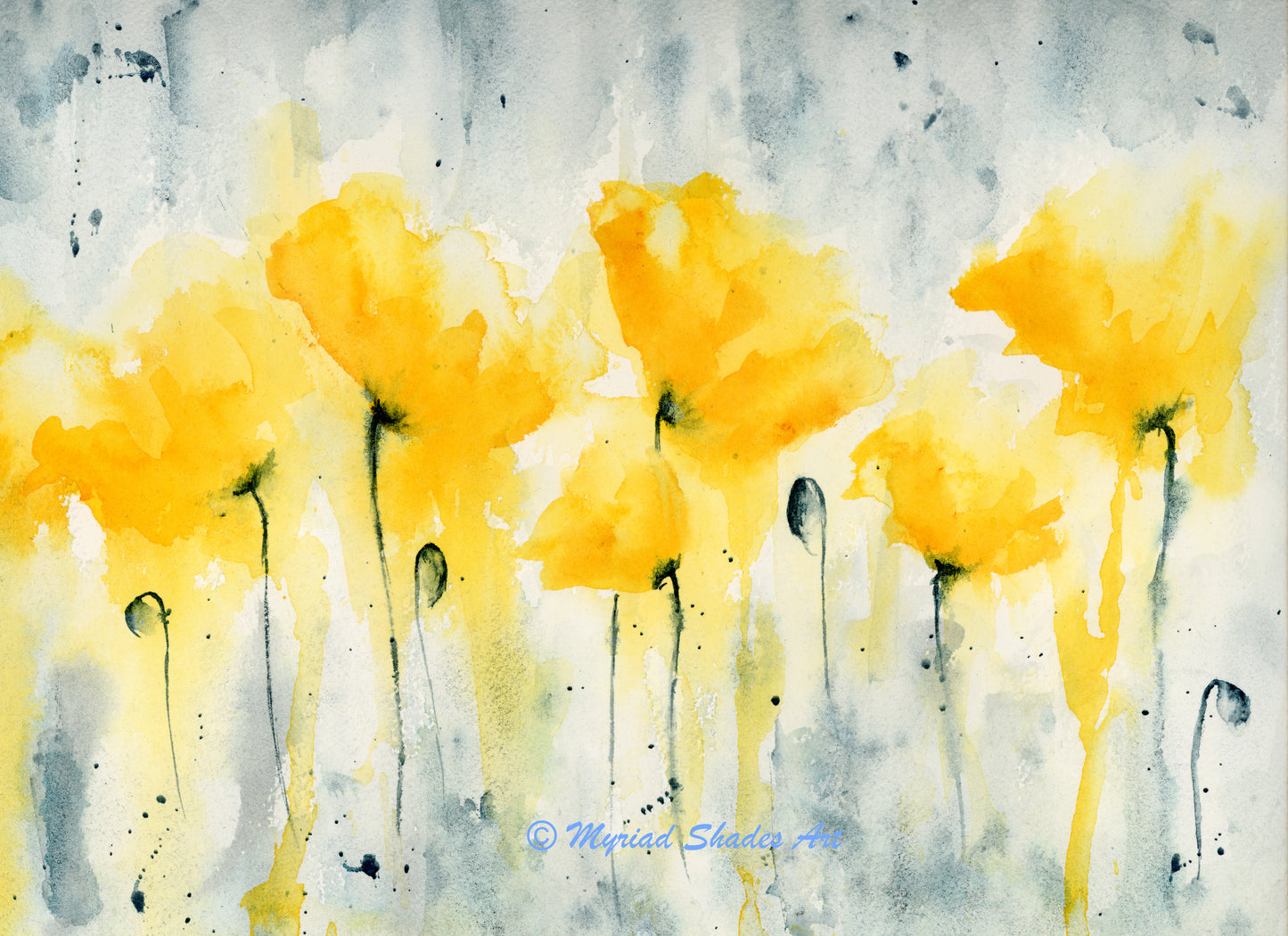 The Superbloom | Abstract Floral  Giclee Print